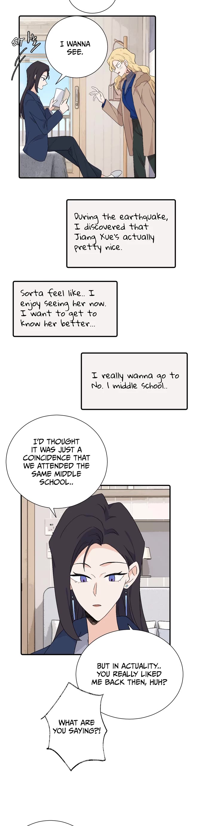 My Dearest Nemesis Chapter 42.1 page 14 - Chapter 42.1: Director Jiang Meets the Parents!