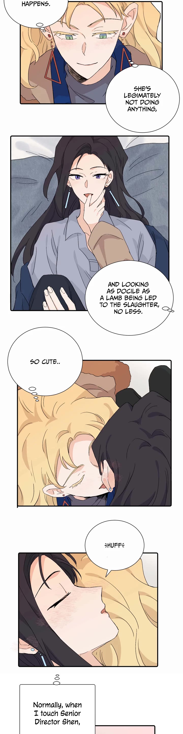 My Dearest Nemesis Chapter 42.2 page 9 - Chapter 42.2: Senior Director Shen's Bedroom Interests