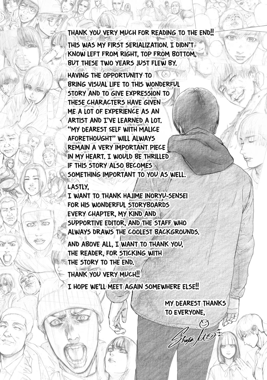 My Dearest Self with Malice Aforethought Chapter 97.5 page 20 - Chapter 97.5 [END]