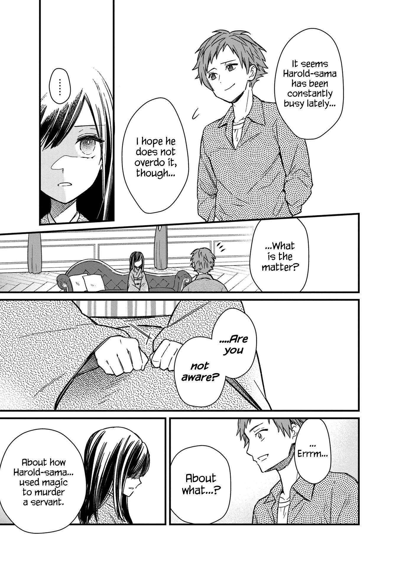 My Death Flags Show No Sign of Ending Chapter 13 page 11 - Chapter 13: Differing Thoughts