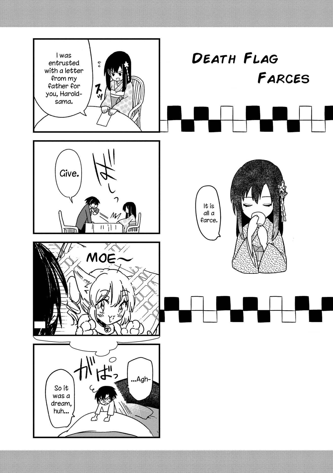 My Death Flags Show No Sign of Ending Chapter 14.1 page 1 - Chapter 14.1: Death Flag Farces
