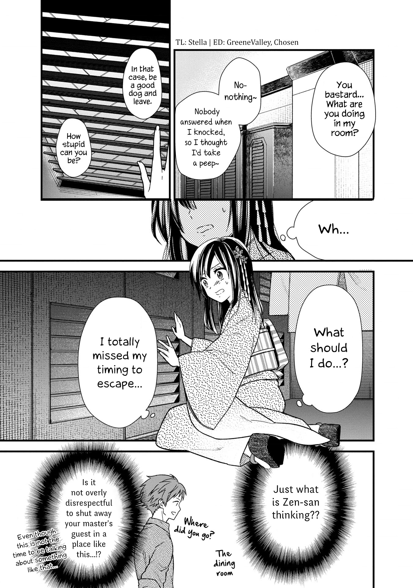 My Death Flags Show No Sign of Ending Chapter 14 page 3 - Chapter 14: Zen, Fighting!