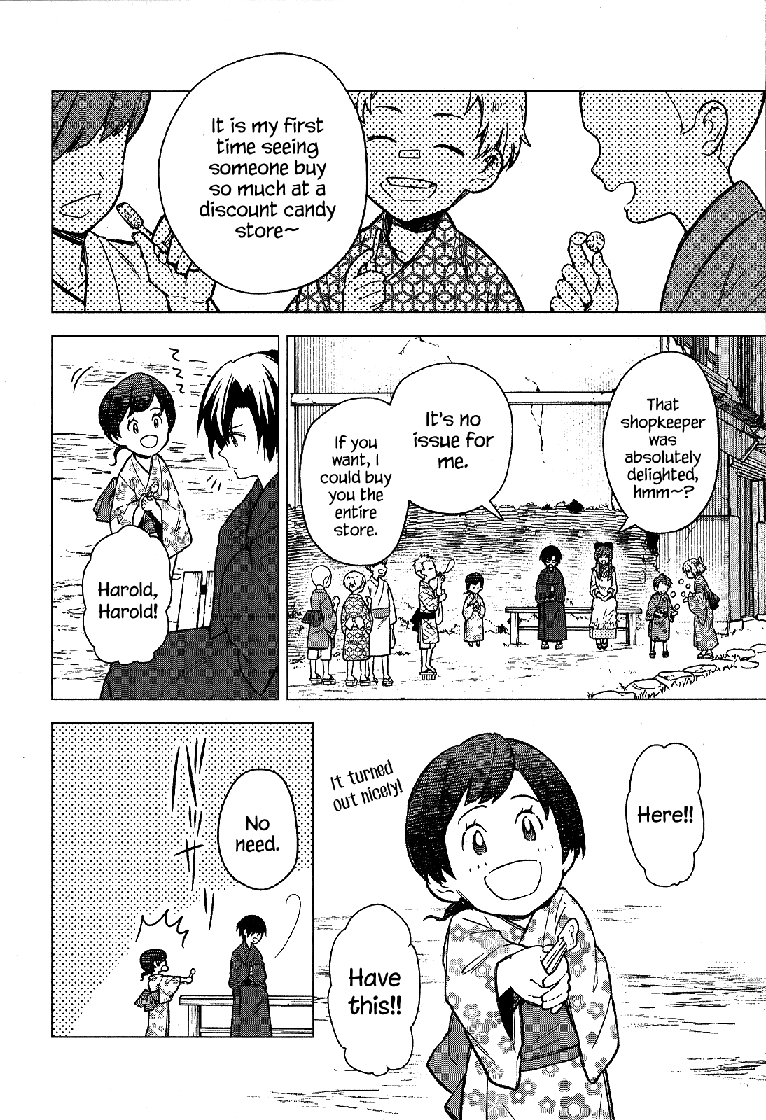 My Death Flags Show No Sign of Ending Chapter 19.5 page 6 - Chapter 19.5: Harold and the Children