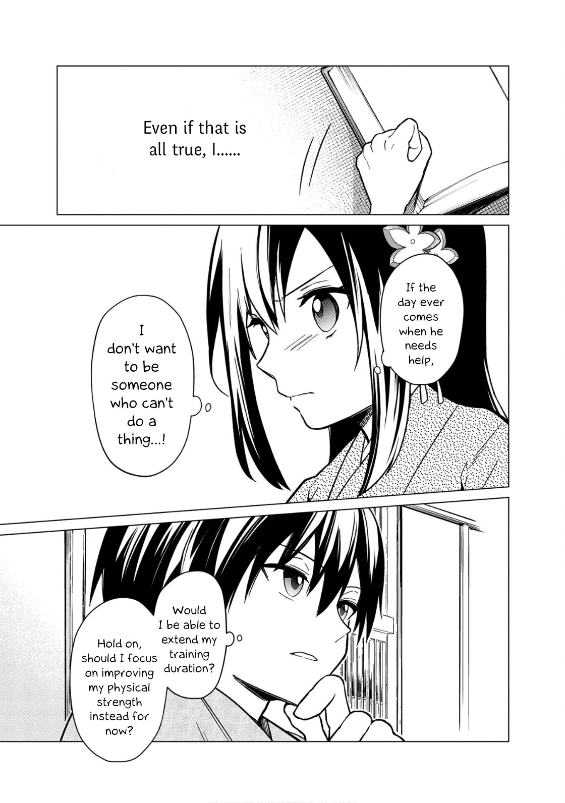 My Death Flags Show No Sign of Ending Chapter 23.5 page 7 - Chapter 23.5: Thoughts, Overlapping