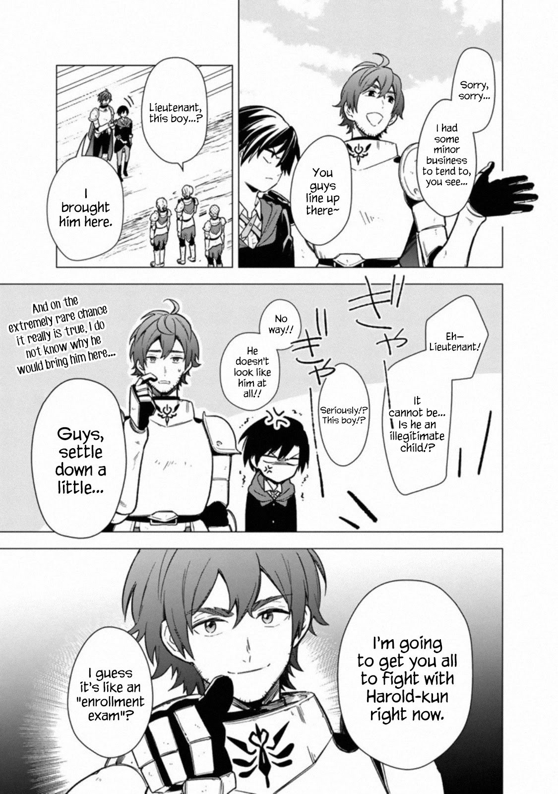 My Death Flags Show No Sign of Ending Chapter 32 page 5 - Chapter 32: Enrollment Test