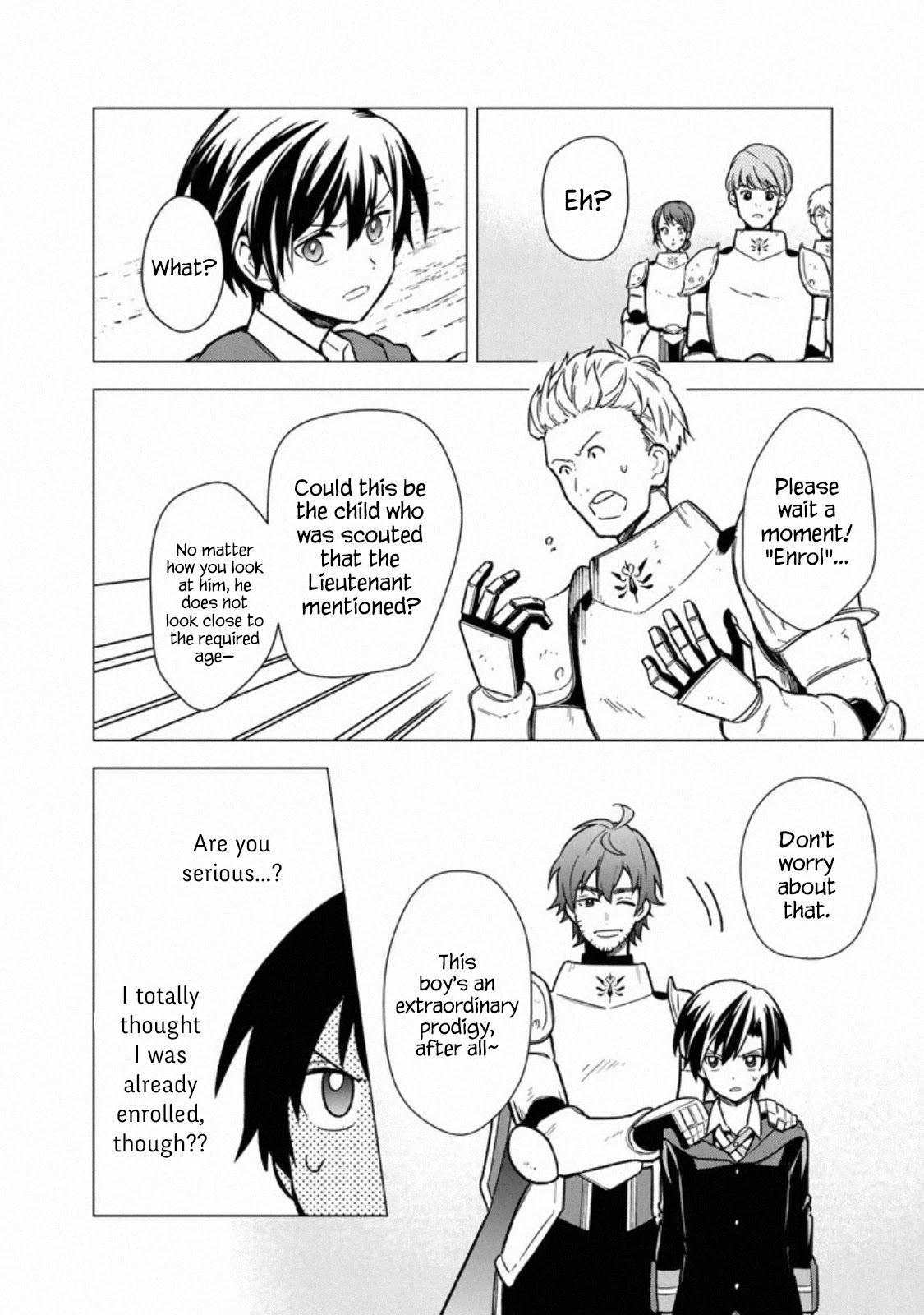 My Death Flags Show No Sign of Ending Chapter 32 page 6 - Chapter 32: Enrollment Test