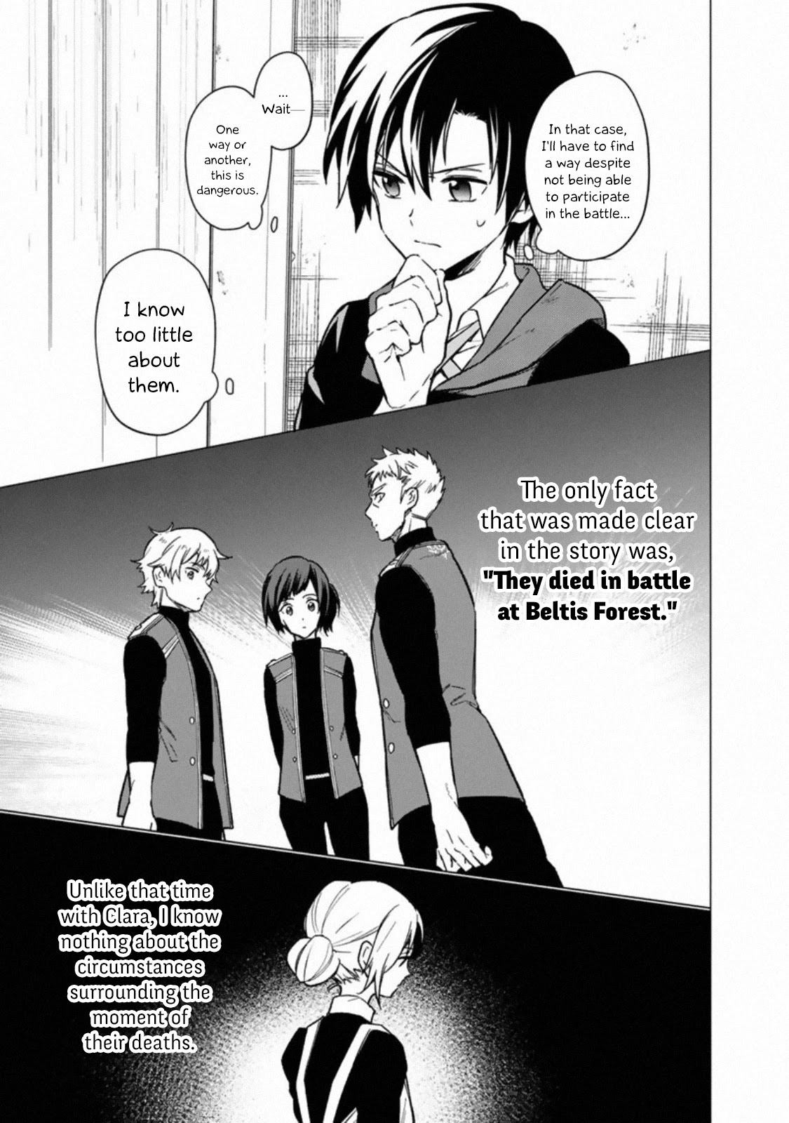 My Death Flags Show No Sign of Ending Chapter 34 page 15 - Chapter 34: Conflict