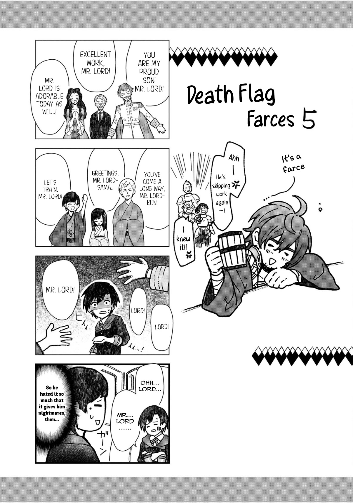 My Death Flags Show No Sign of Ending Chapter 36.5 page 1 - Chapter 36.5