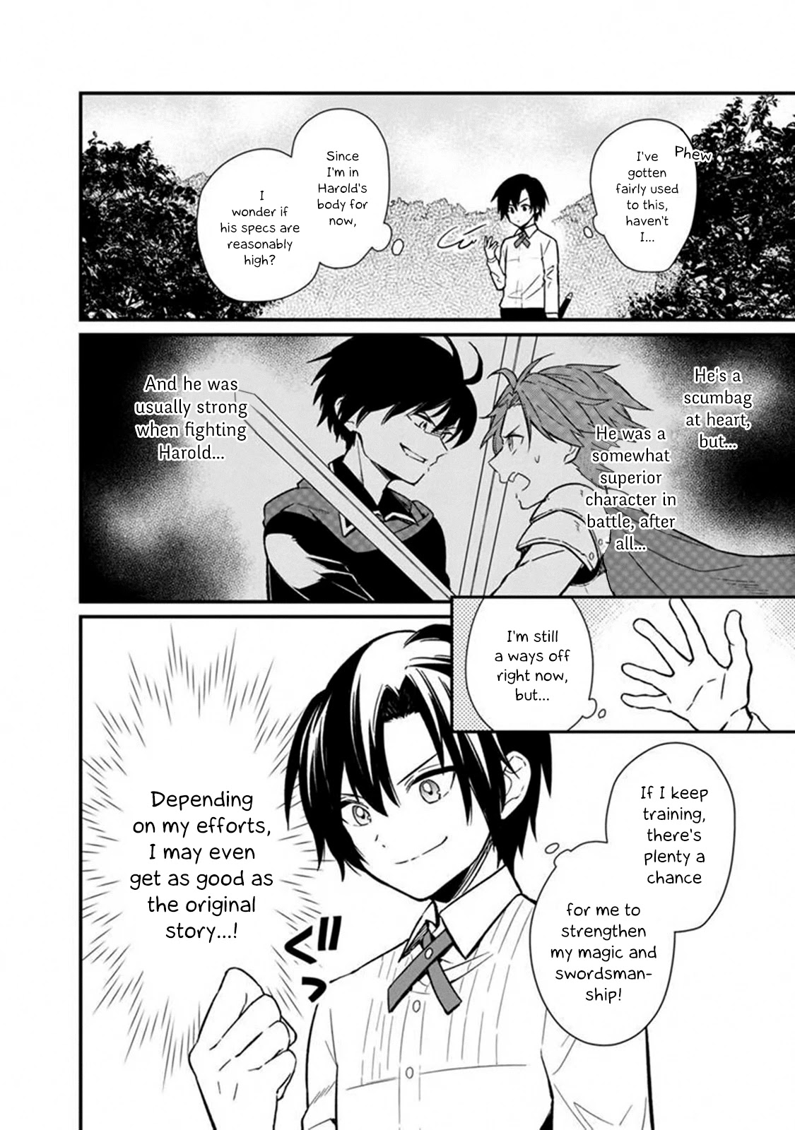 My Death Flags Show No Sign of Ending Chapter 4 page 14 - Chapter 4: Life Potion Farming Method