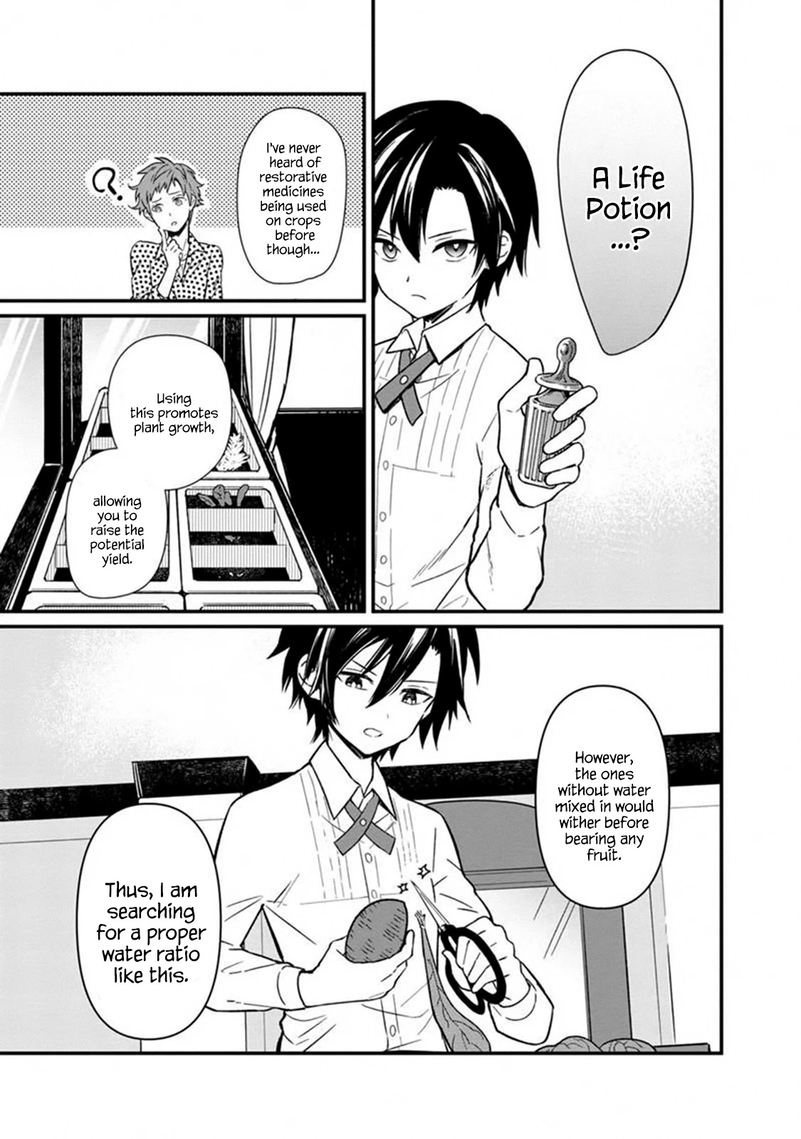My Death Flags Show No Sign of Ending Chapter 4 page 7 - Chapter 4: Life Potion Farming Method