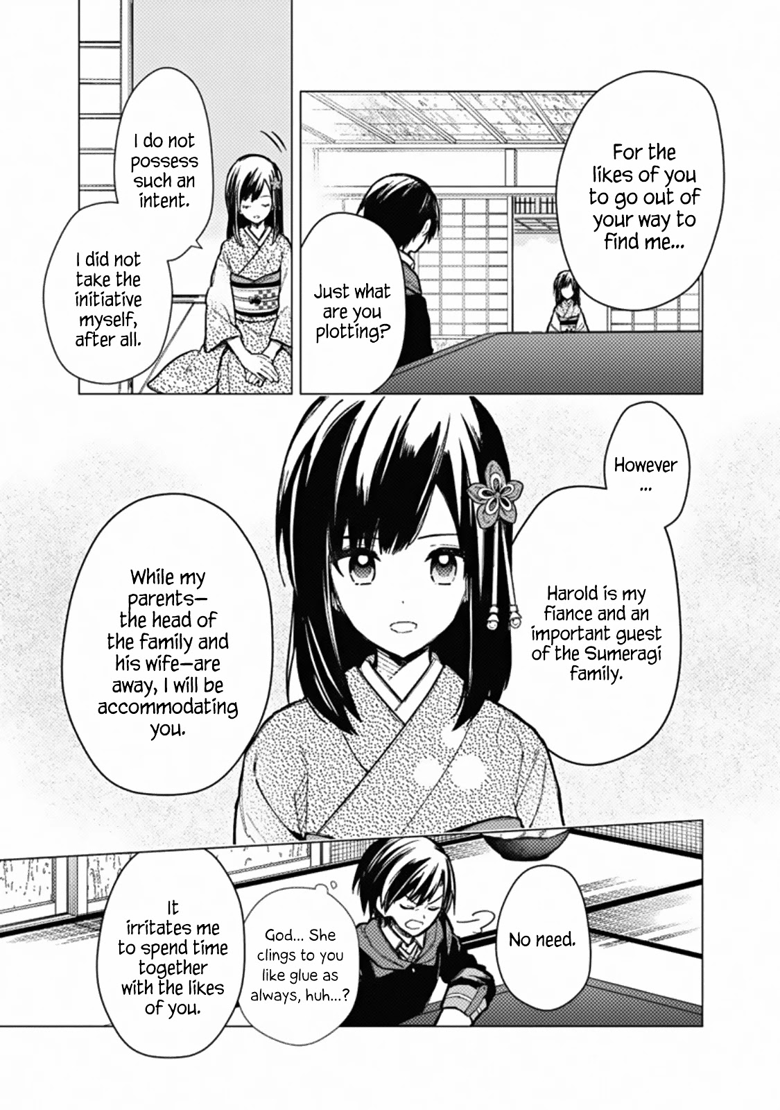 My Death Flags Show No Sign of Ending Chapter 41 page 3 - Chapter 41: Unknown to Harold