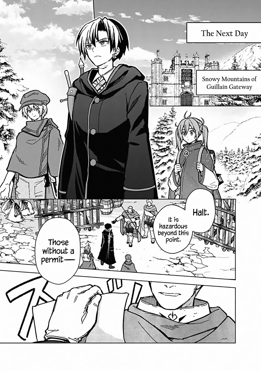 My Death Flags Show No Sign of Ending Chapter 58 page 1 - Chapter 58: Snowy Mountains of Guillain