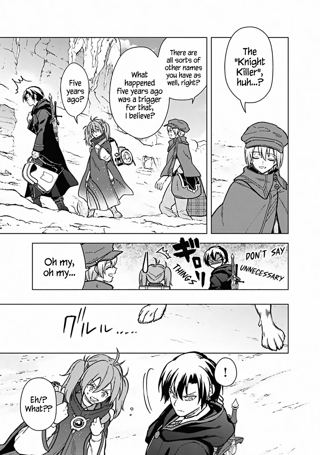 My Death Flags Show No Sign of Ending Chapter 58 page 5 - Chapter 58: Snowy Mountains of Guillain