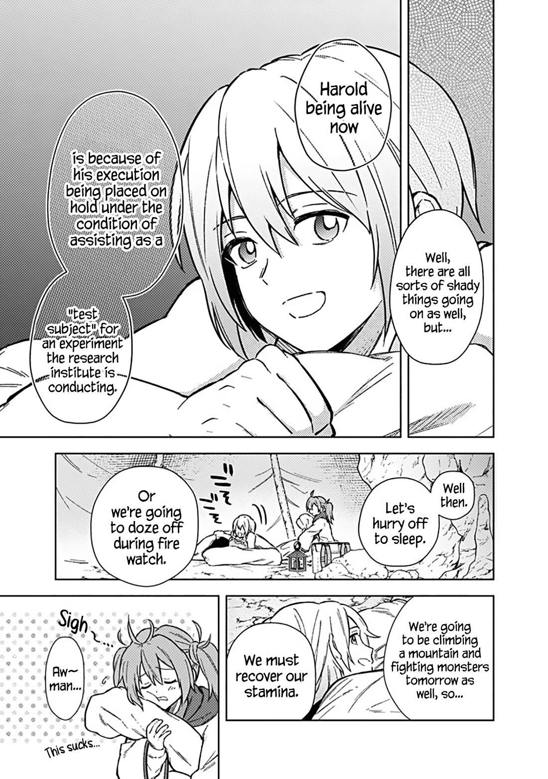 My Death Flags Show No Sign of Ending Chapter 62 page 3 - Chapter 62: Snowy Mountain March