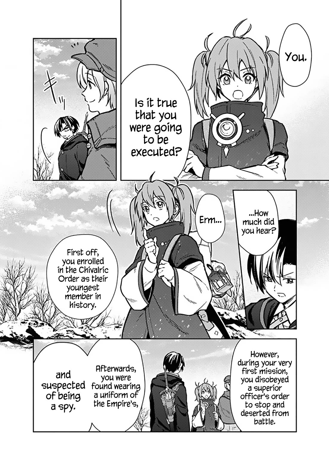 My Death Flags Show No Sign of Ending Chapter 62 page 6 - Chapter 62: Snowy Mountain March