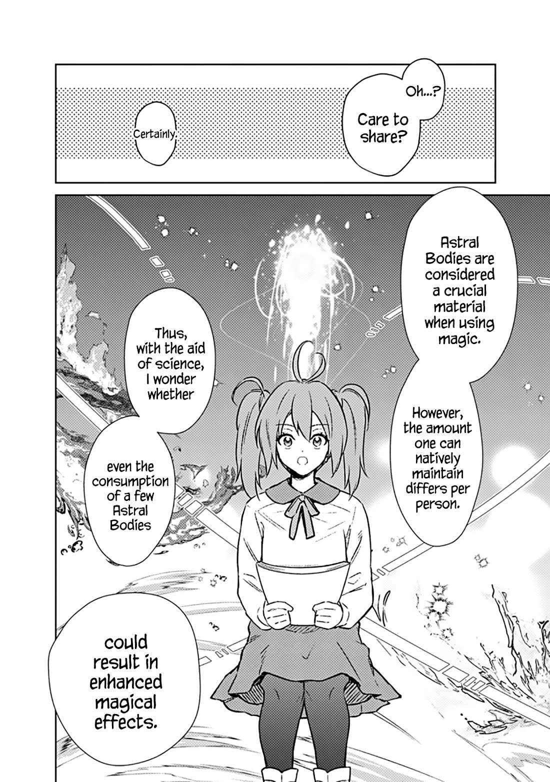 My Death Flags Show No Sign of Ending Chapter 67 page 12 - Chapter 67: Leafa's Research