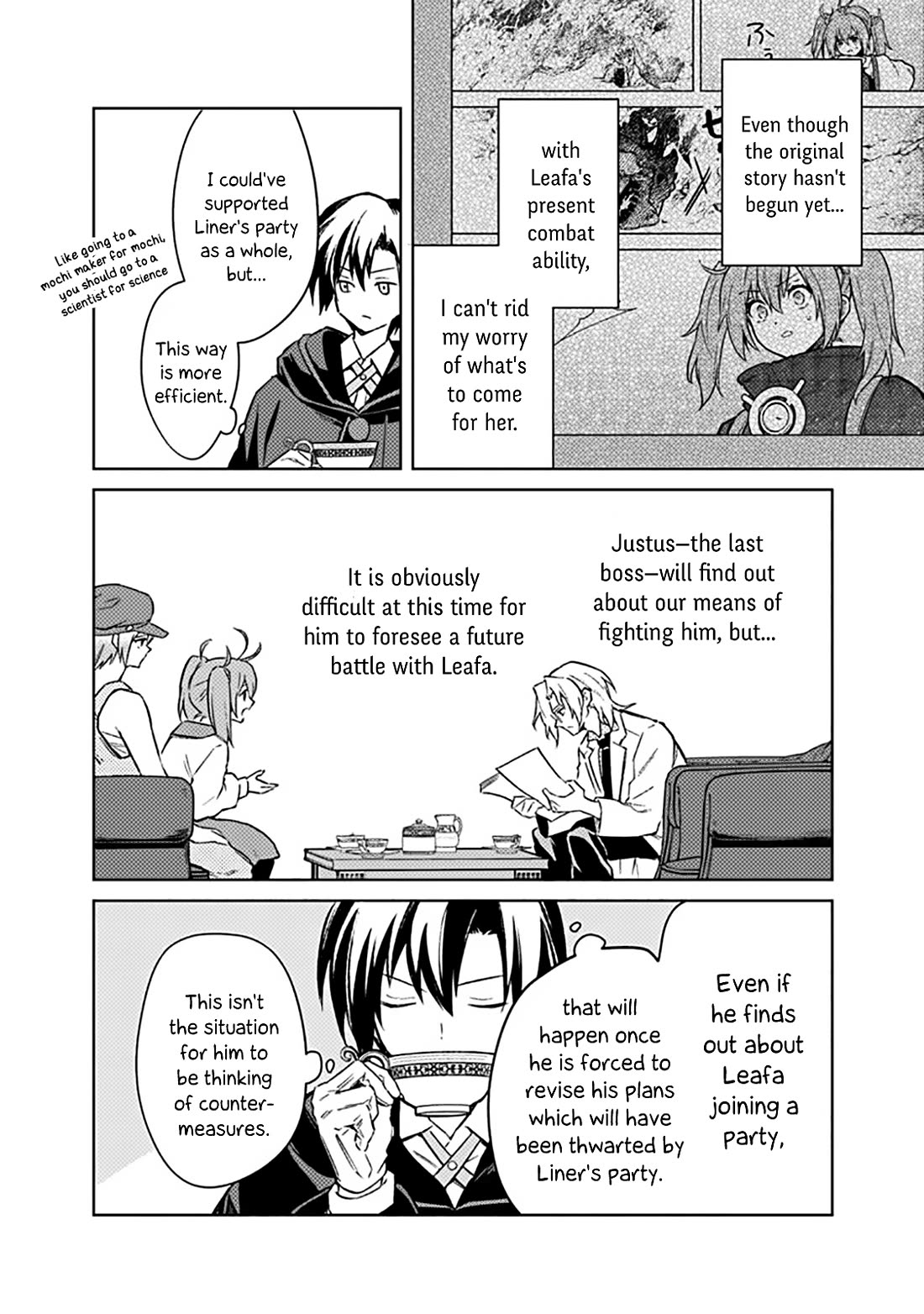 My Death Flags Show No Sign of Ending Chapter 67 page 14 - Chapter 67: Leafa's Research