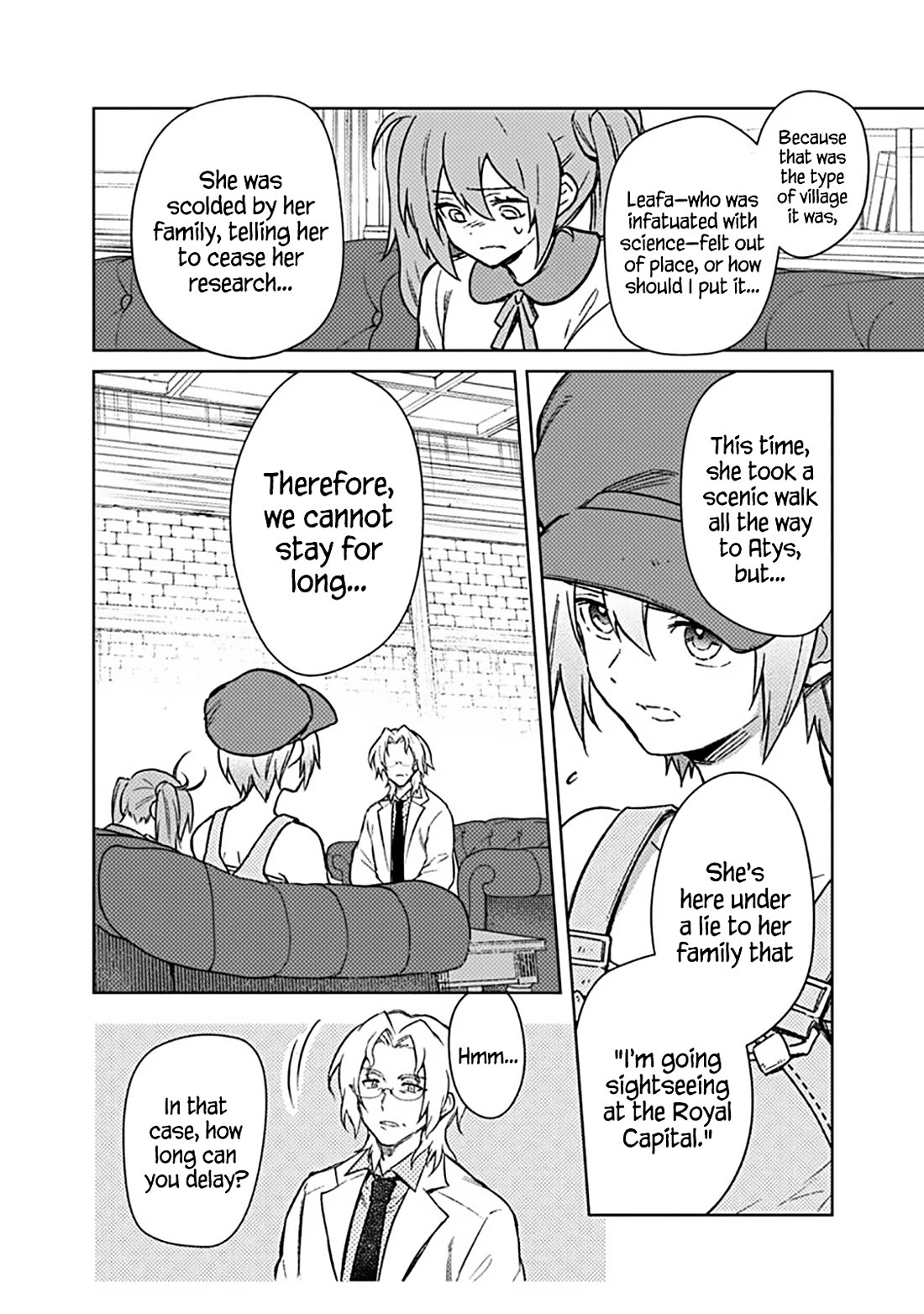 My Death Flags Show No Sign of Ending Chapter 67 page 18 - Chapter 67: Leafa's Research