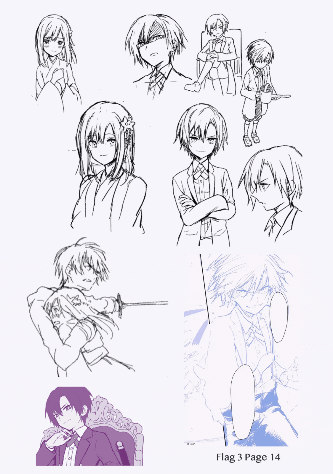My Death Flags Show No Sign of Ending Chapter 7.3 page 4 - Chapter 7.3: Twitter Extra for Volume 1