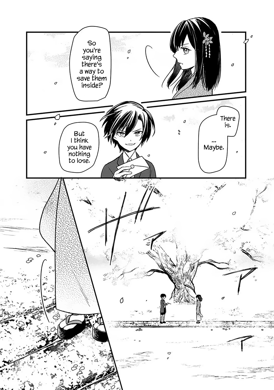 My Death Flags Show No Sign of Ending Chapter 7 page 8 - Chapter 7: Cherry Blossom