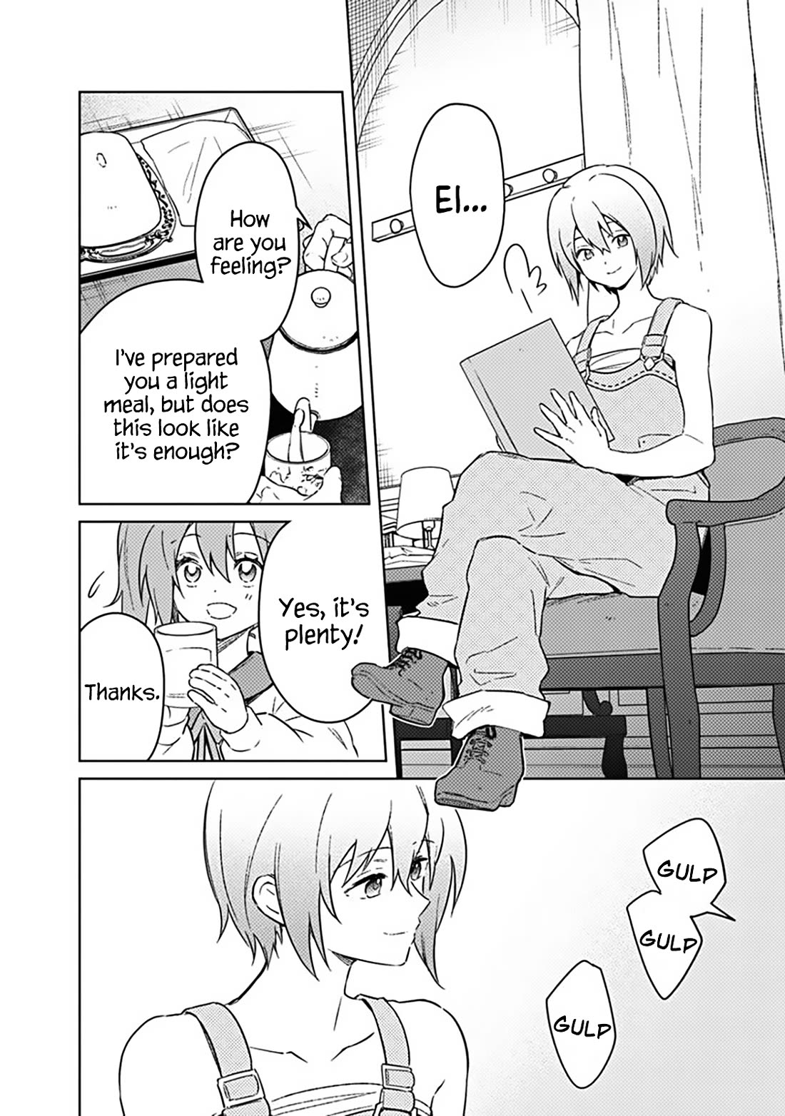 My Death Flags Show No Sign of Ending Chapter 71 page 4 - Chapter 71: Leafa's Worry