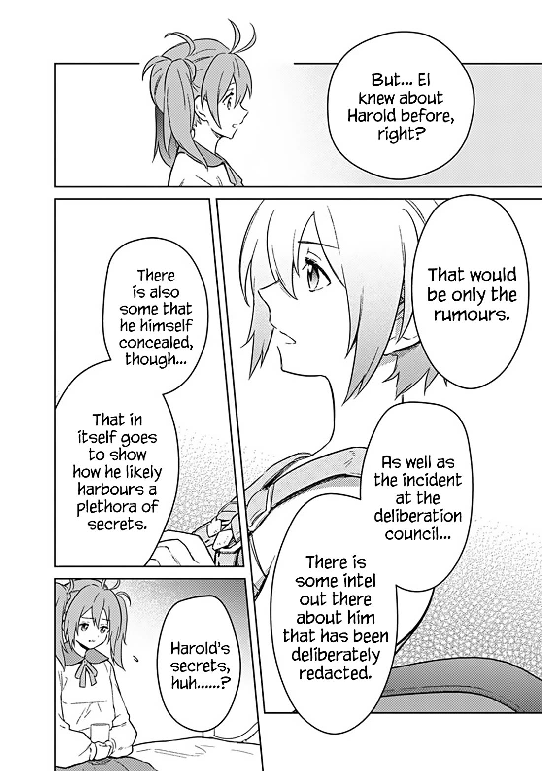 My Death Flags Show No Sign of Ending Chapter 71 page 8 - Chapter 71: Leafa's Worry