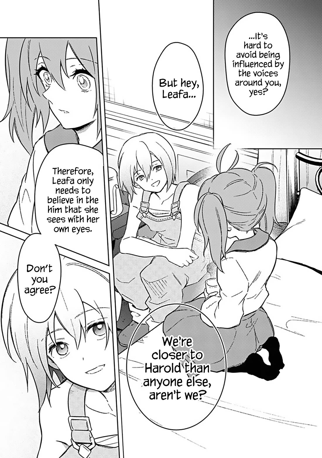 My Death Flags Show No Sign of Ending Chapter 71 page 9 - Chapter 71: Leafa's Worry