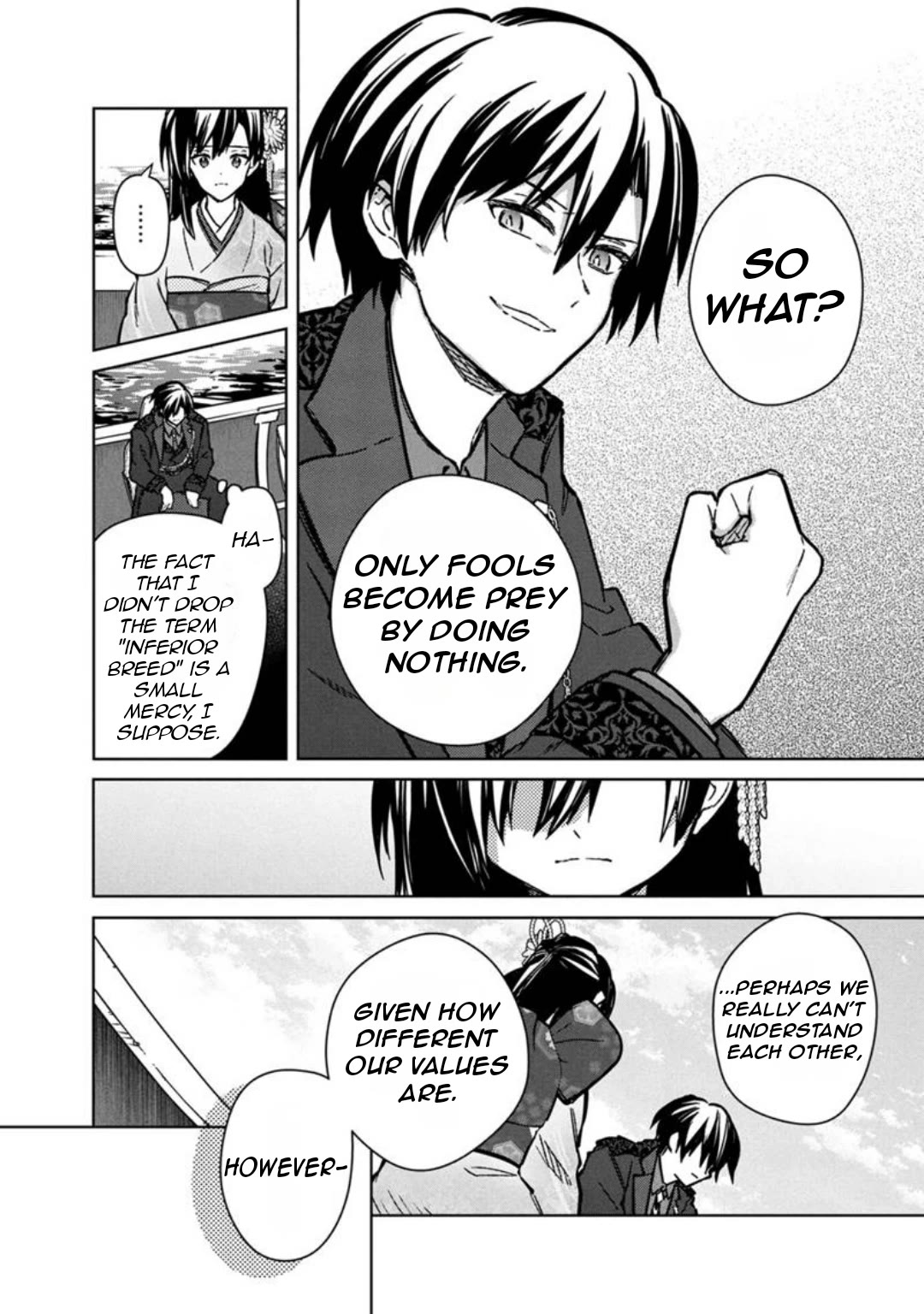 My Death Flags Show No Sign of Ending Chapter 80 page 12 - Chapter 80: Even if you-