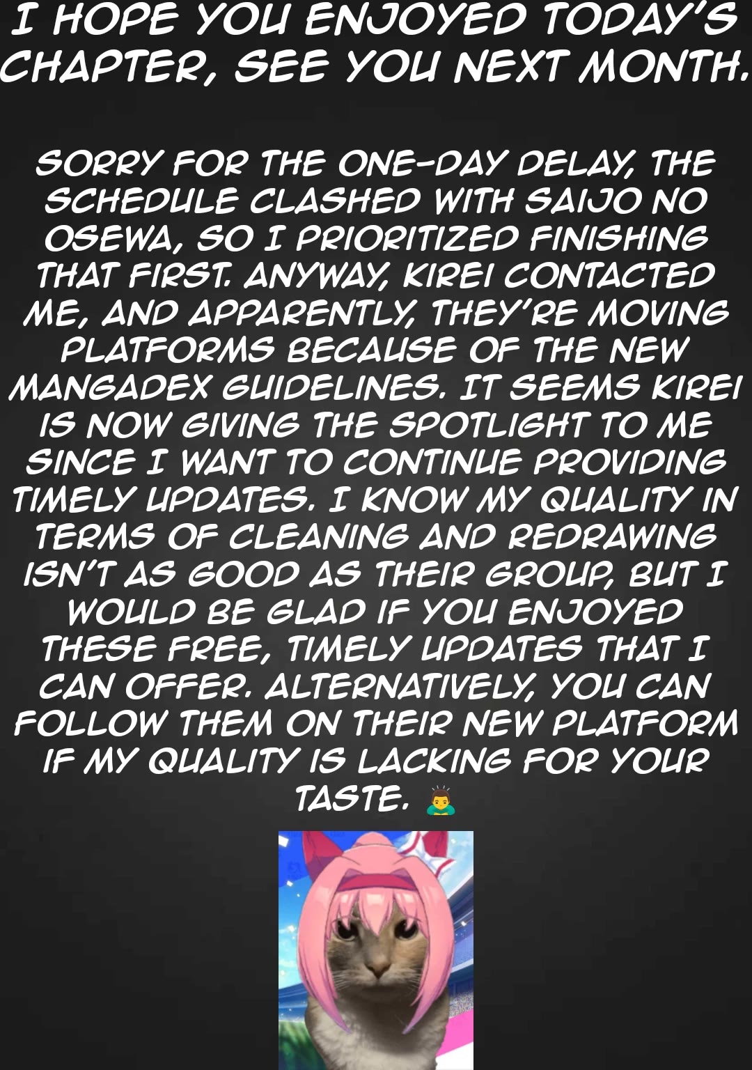 My Death Flags Show No Sign of Ending Chapter 80 page 21 - Chapter 80: Even if you-