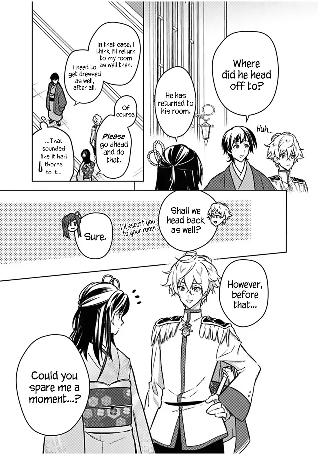 My Death Flags Show No Sign of Ending Chapter 86 page 16 - Chapter 86: If It May Be Granted