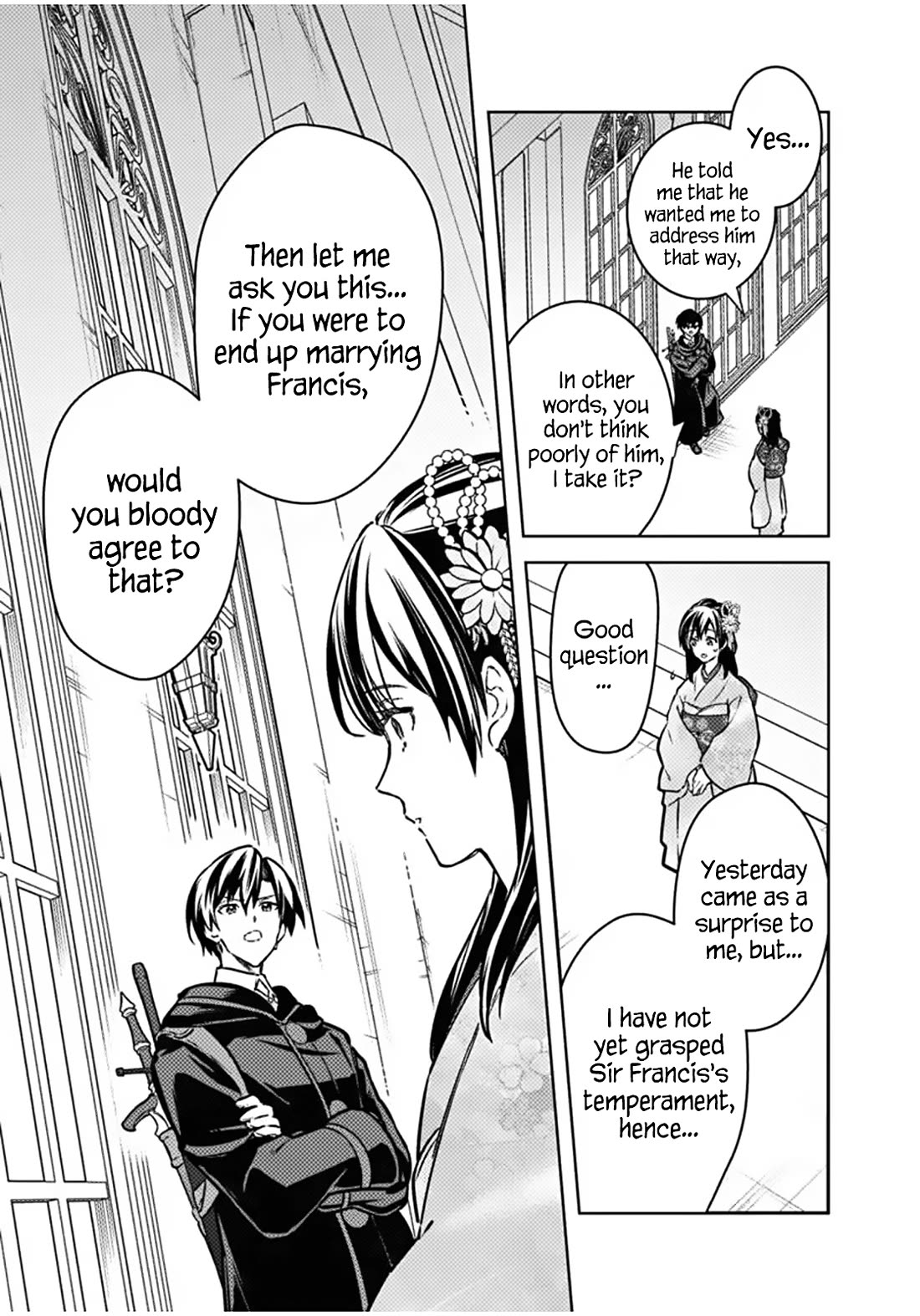 My Death Flags Show No Sign of Ending Chapter 86 page 9 - Chapter 86: If It May Be Granted