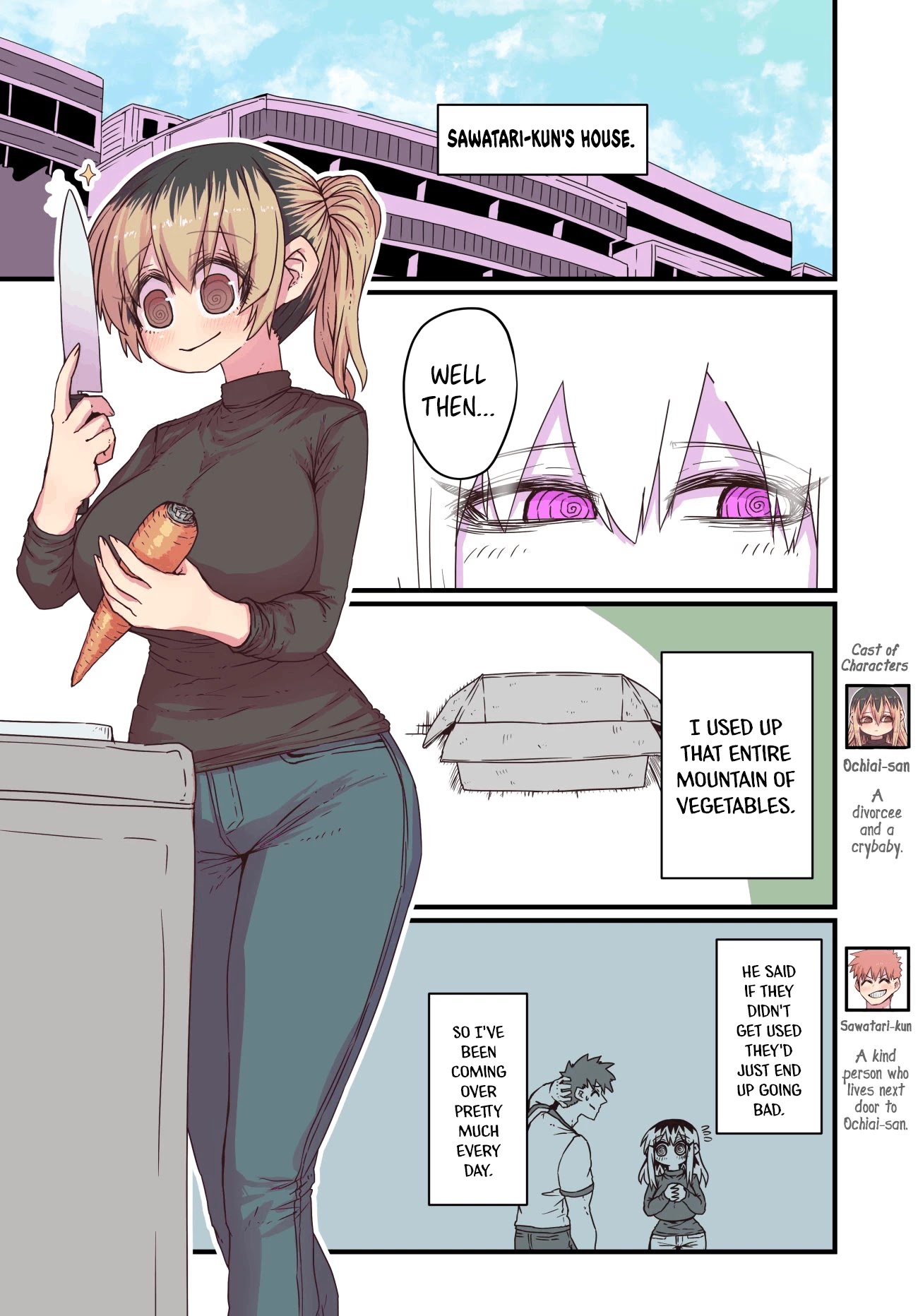 My Divorced Crybaby Neighbour Chapter 10 page 1 - Chapter 10