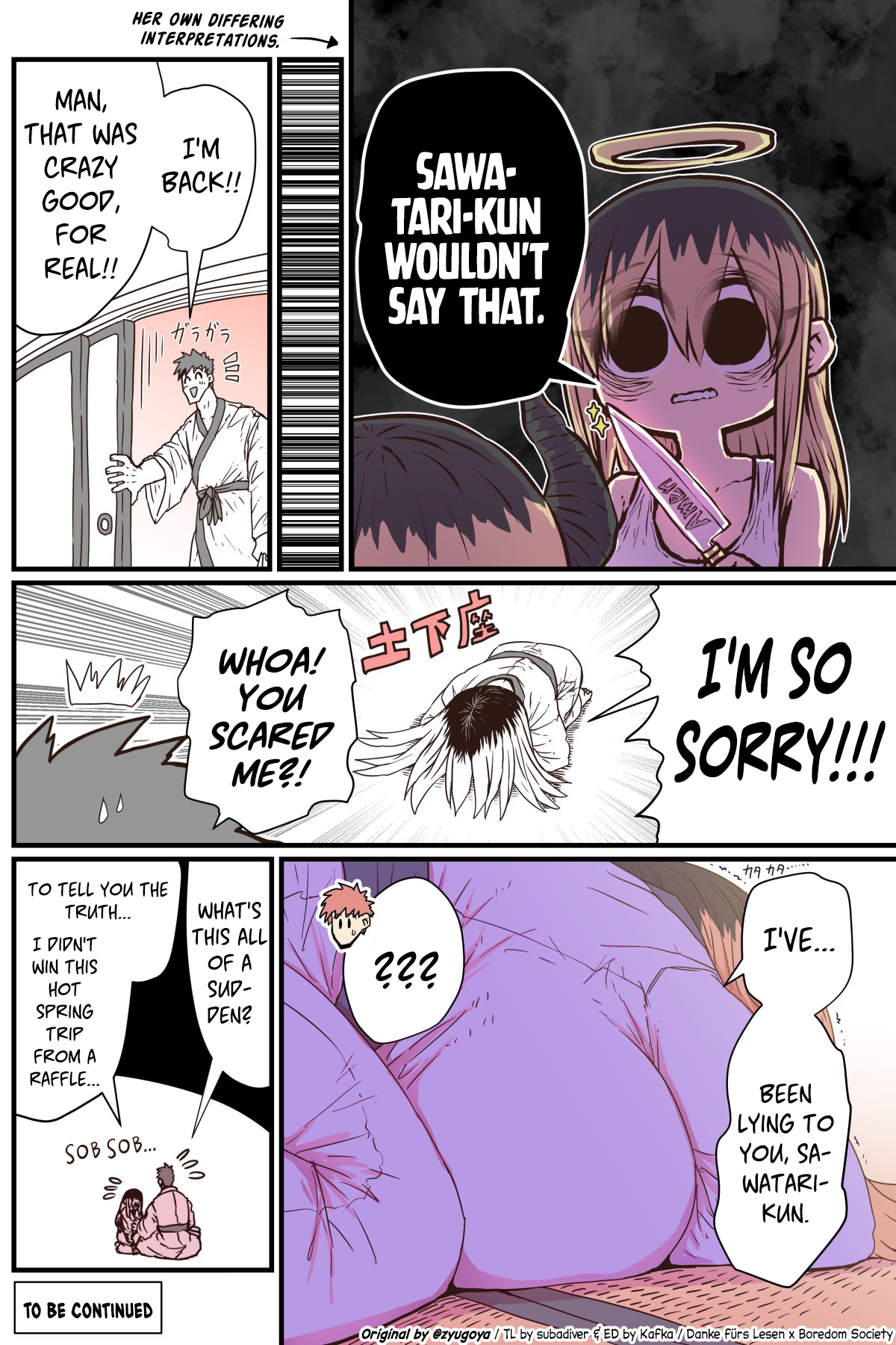My Divorced Crybaby Neighbour Chapter 18 page 4 - Chapter 18