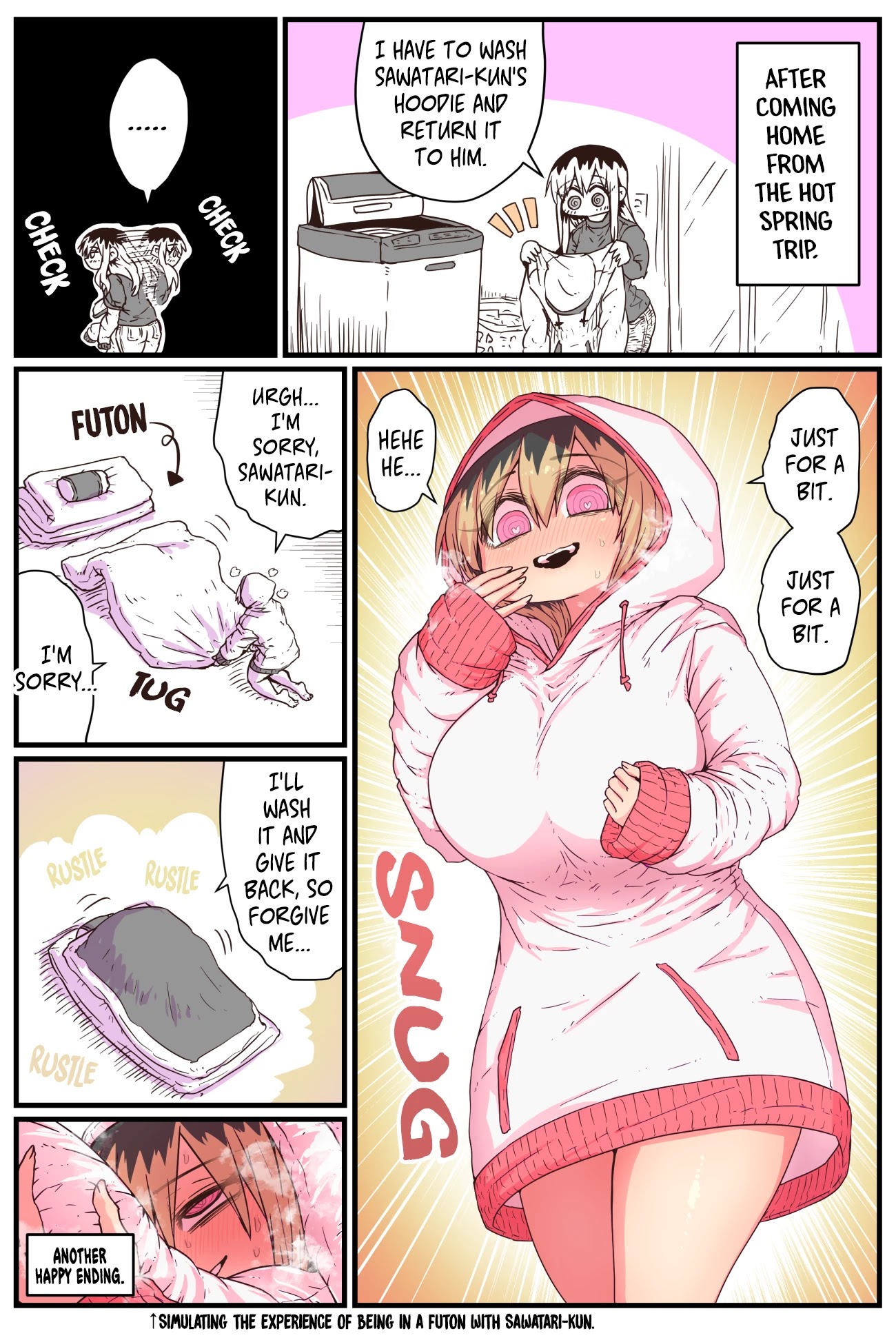 My Divorced Crybaby Neighbour Chapter 20.5 page 1 - Chapter 20.5: Hot Spring Trip Bonus Chapter