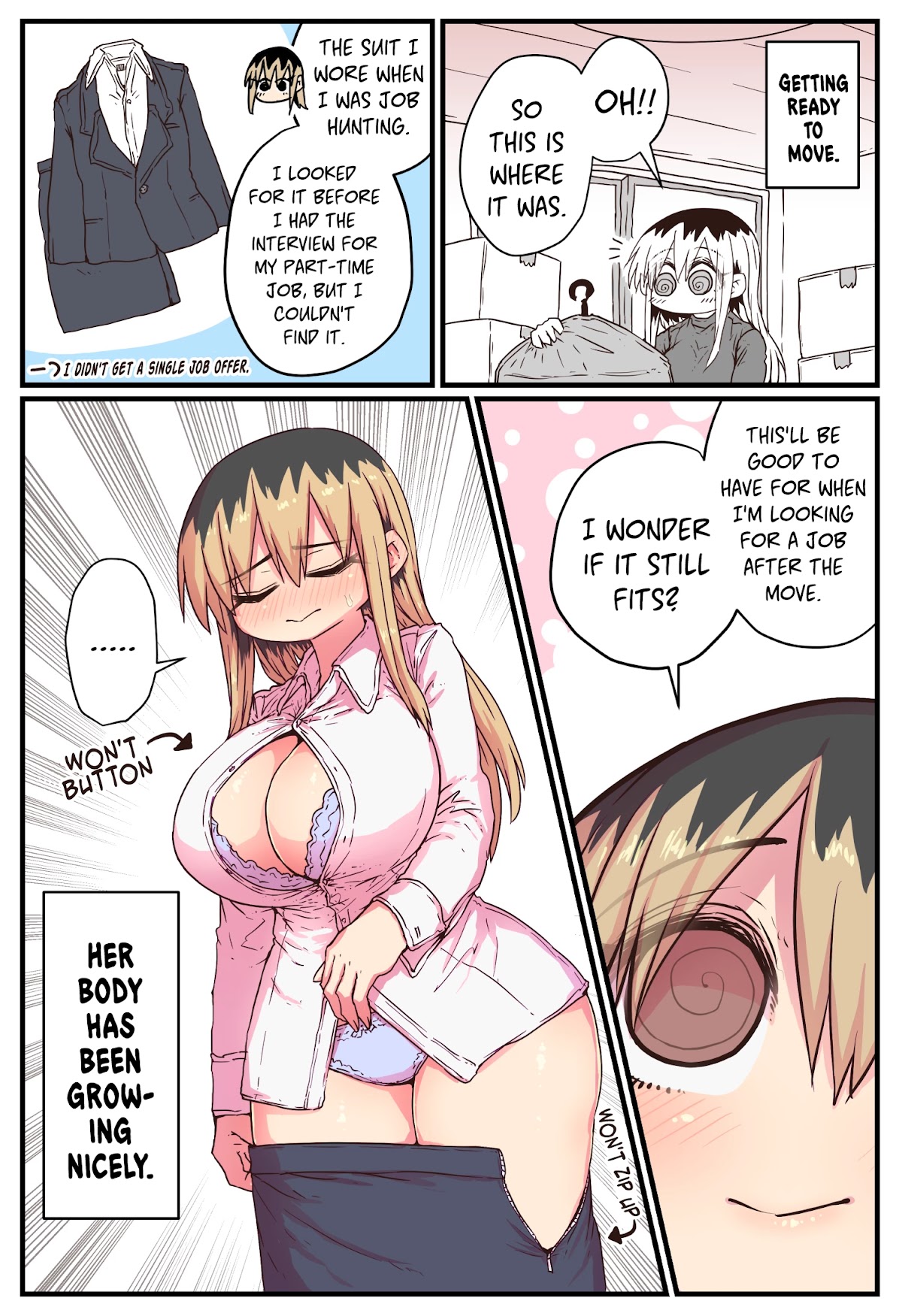 My Divorced Crybaby Neighbour Chapter 25.5 page 1 - Chapter 25.5: That One She Used to Wear
