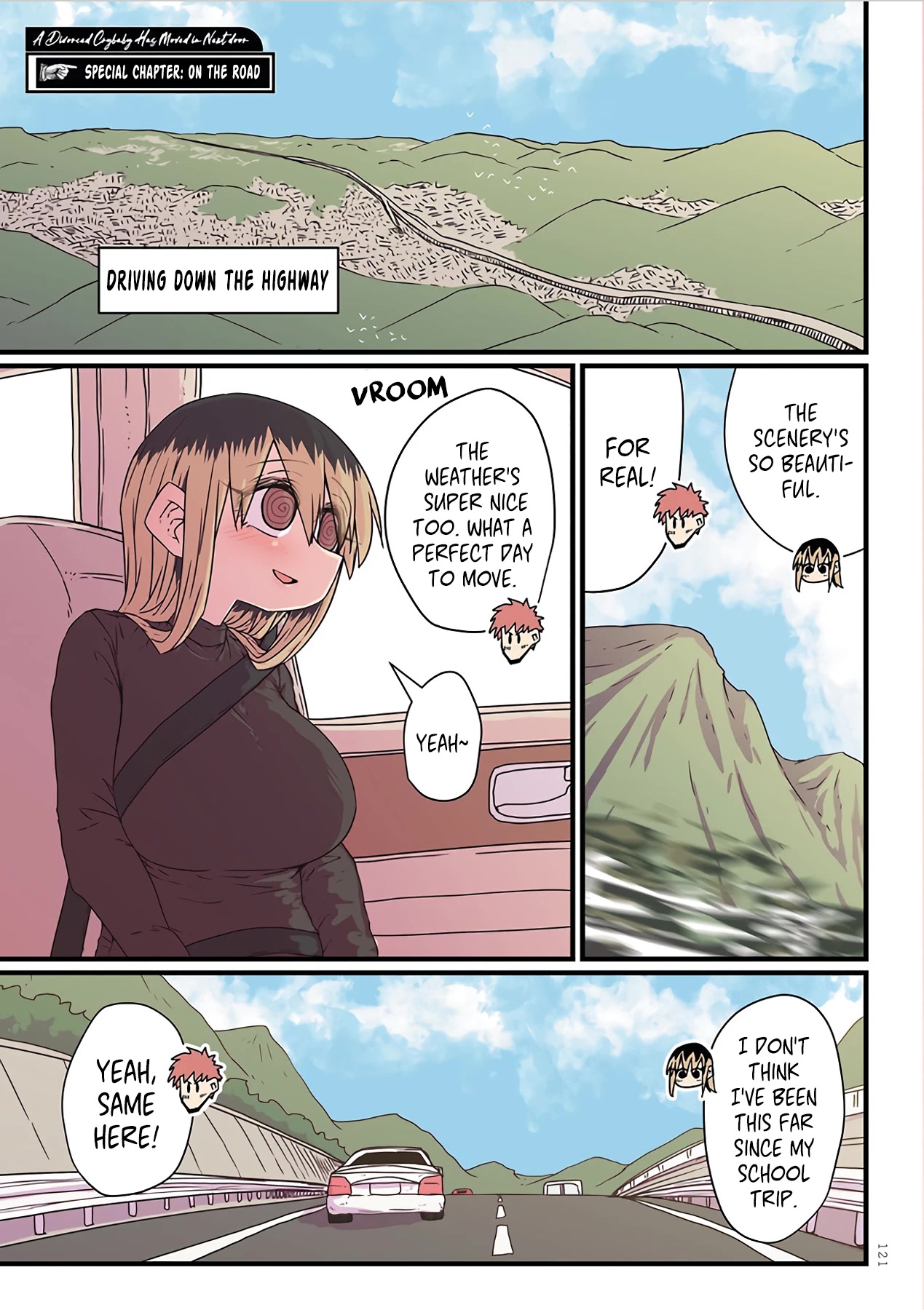My Divorced Crybaby Neighbour Chapter 26.10 page 4 - Chapter 26.10: Special Chapter 1: On the Road