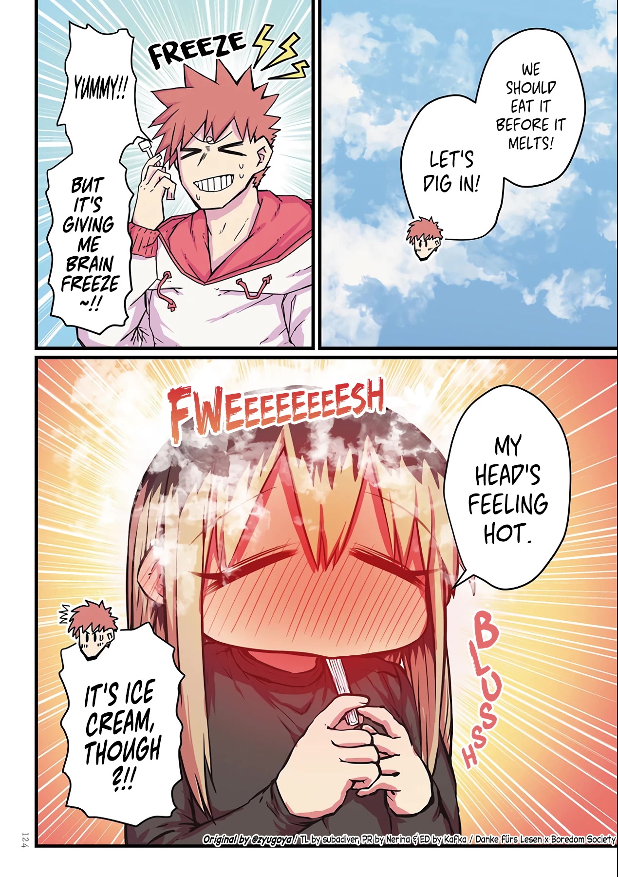 My Divorced Crybaby Neighbour Chapter 26.10 page 7 - Chapter 26.10: Special Chapter 1: On the Road