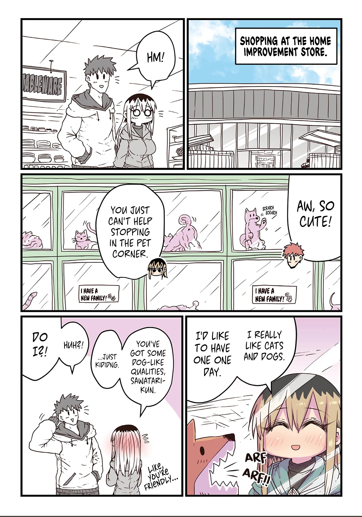 My Divorced Crybaby Neighbour Chapter 26.15 page 1 - Chapter 26.15: Special Chapter: Omake 1 & 2 and Author Afterword