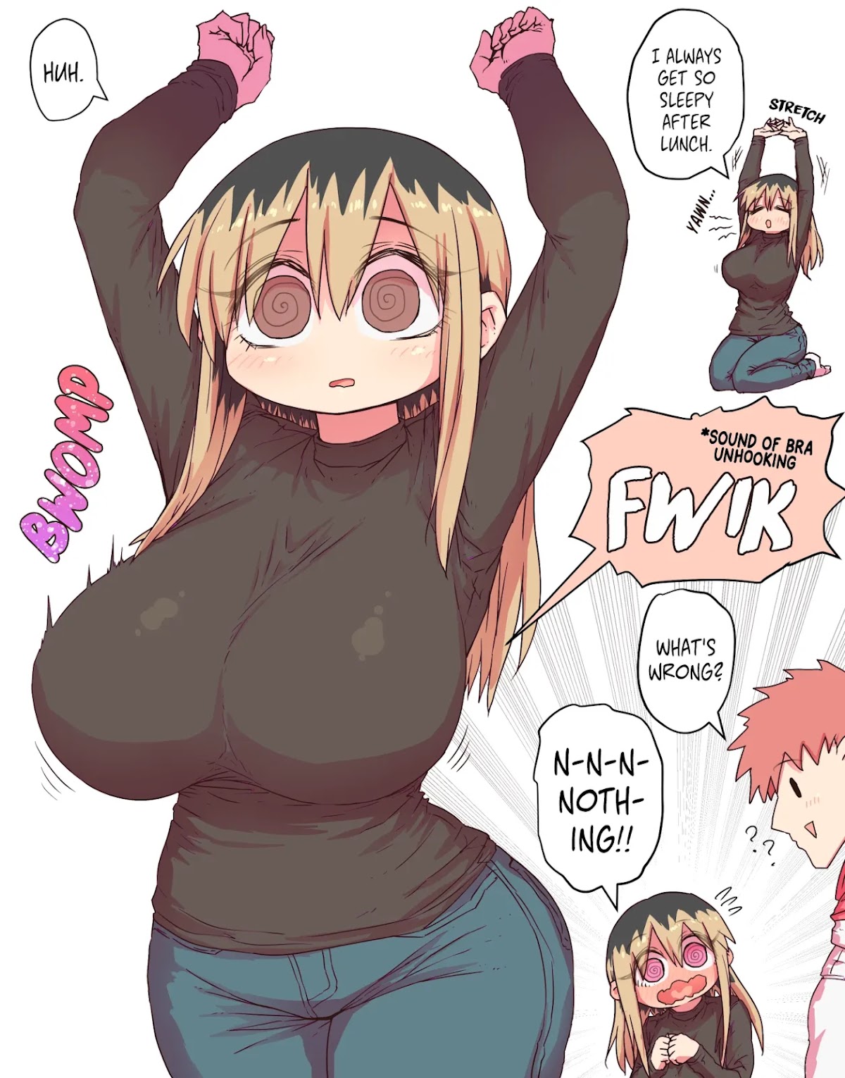 My Divorced Crybaby Neighbour Chapter 26.2 page 1 - Chapter 26.2: Overfull and Overstretched