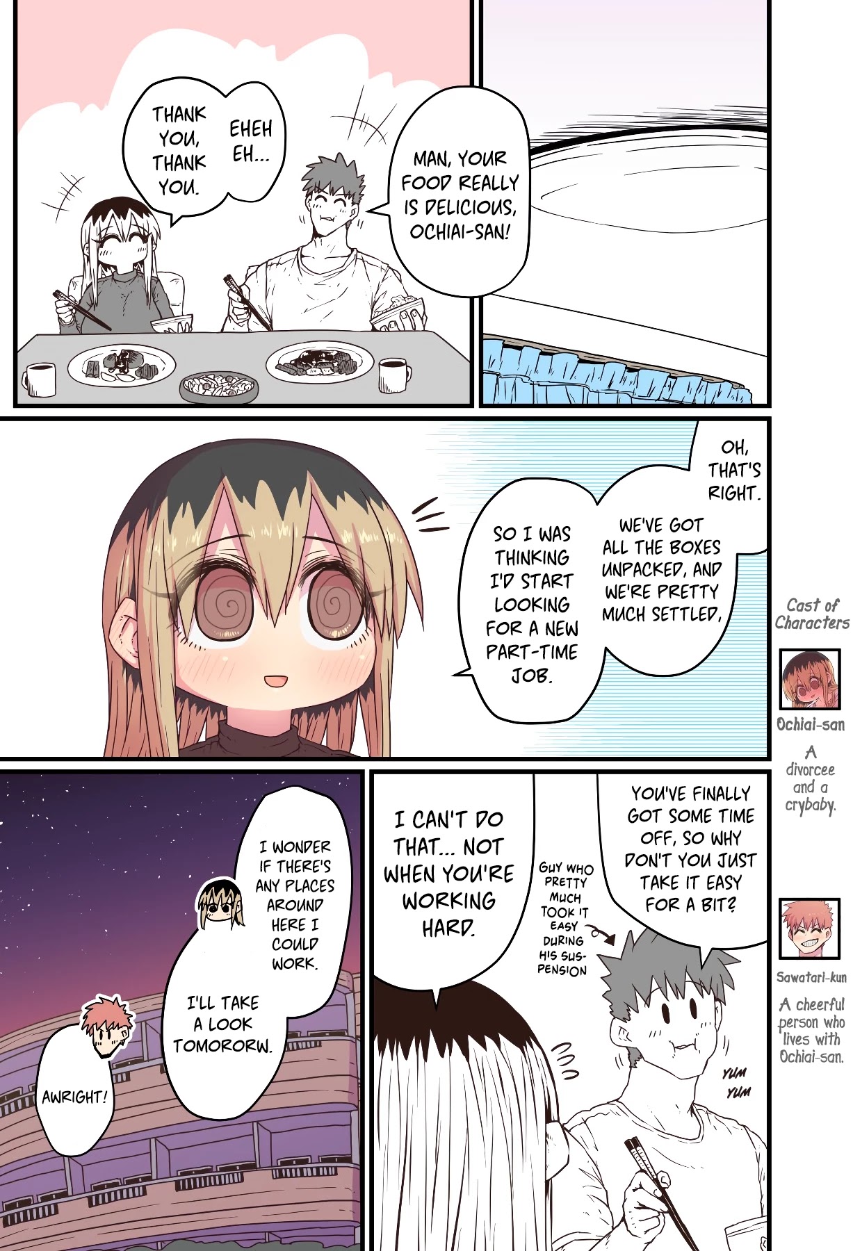 My Divorced Crybaby Neighbour Chapter 28 page 1 - Chapter 28