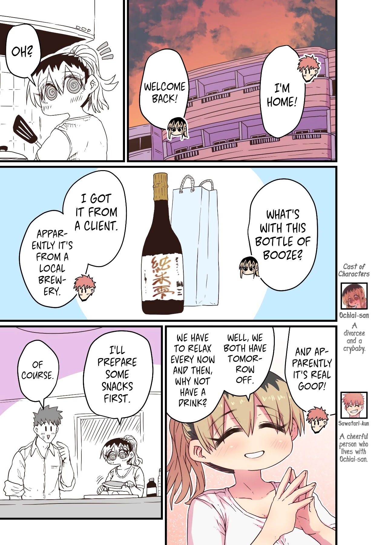 My Divorced Crybaby Neighbour Chapter 30 page 1 - Chapter 30