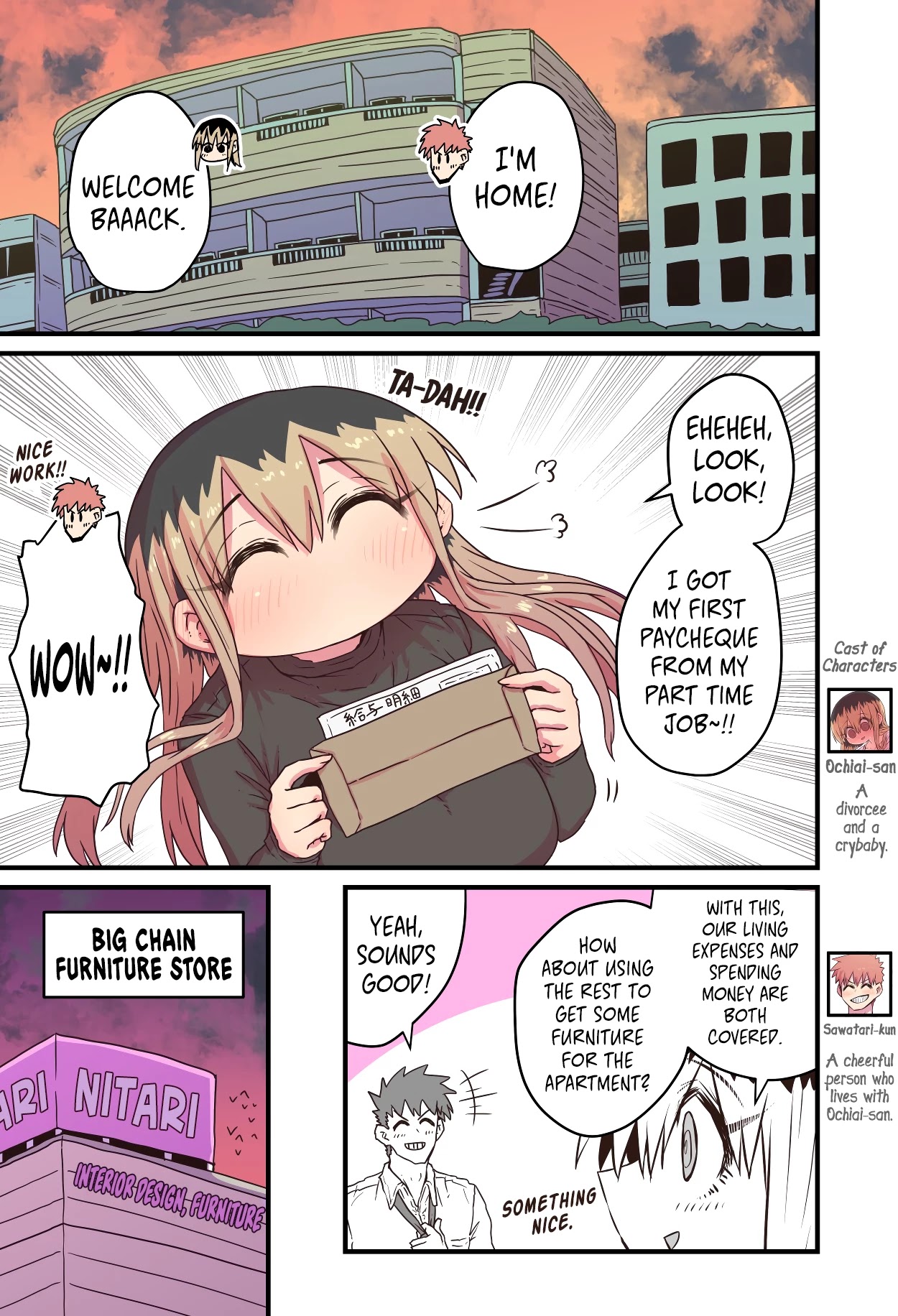 My Divorced Crybaby Neighbour Chapter 36 page 1 - Chapter 36