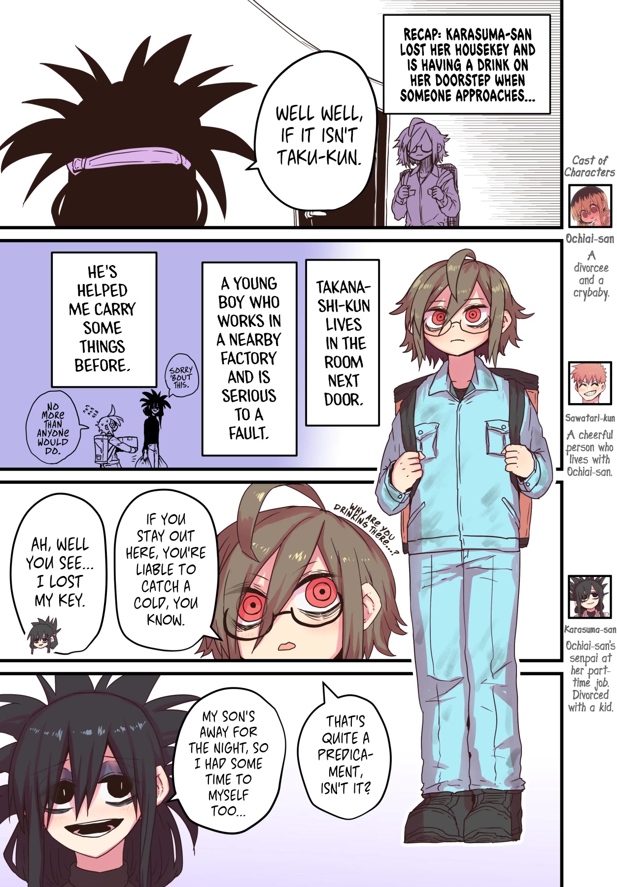 My Divorced Crybaby Neighbour Chapter 44 page 1 - Chapter 44