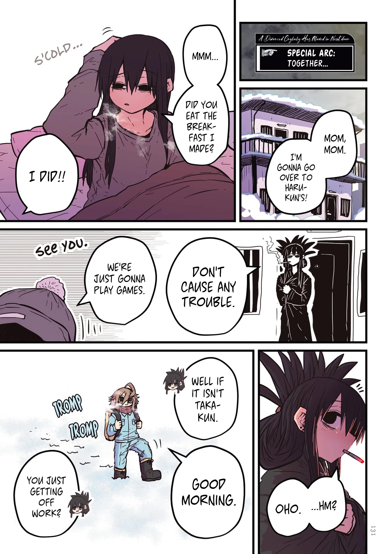 My Divorced Crybaby Neighbour Chapter 55.1 page 4 - Chapter 55.1: Special Arc: Together