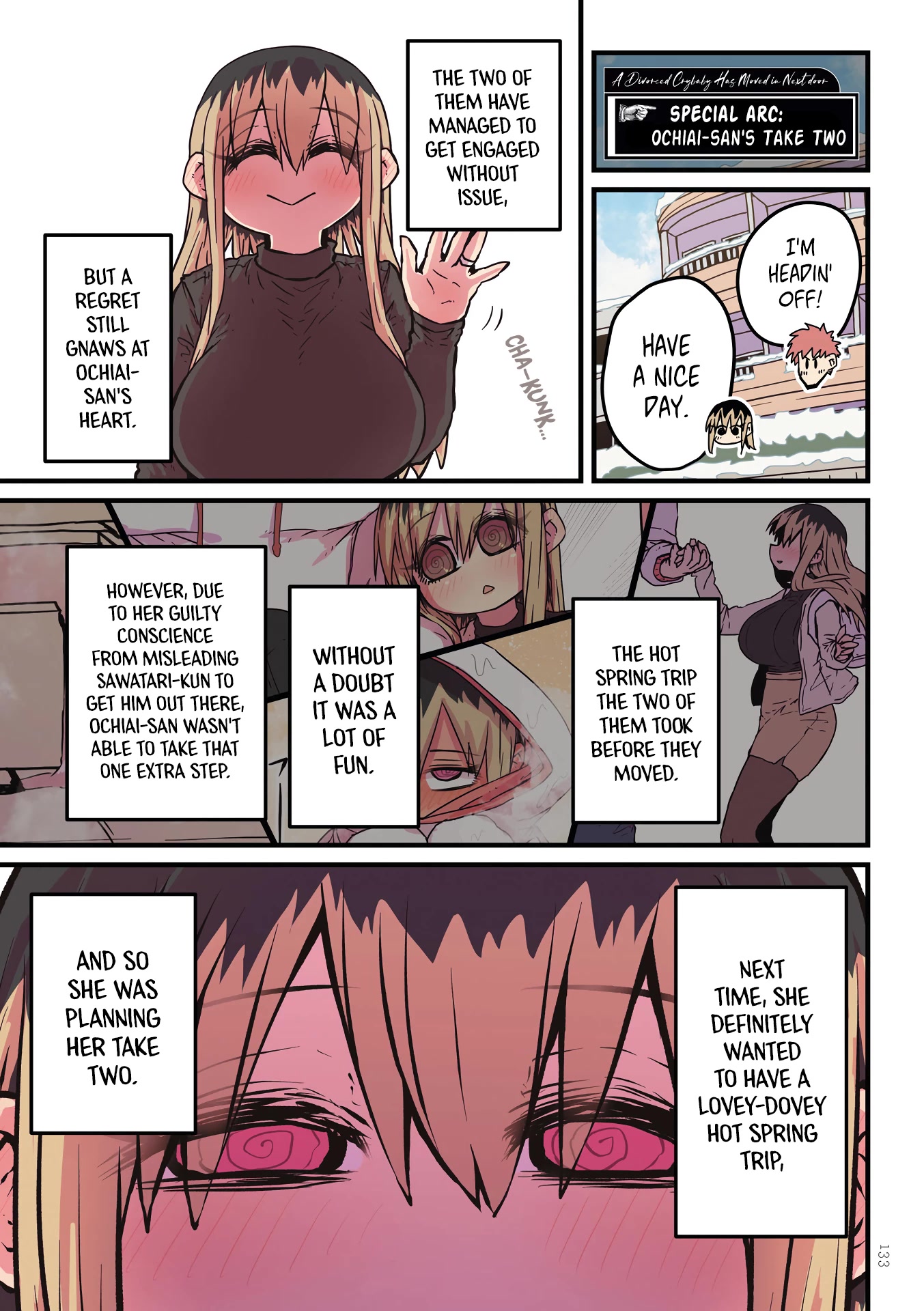 My Divorced Crybaby Neighbour Chapter 55.2 page 1 - Chapter 55.2: Special Arc: Ochiai-san's Take Two