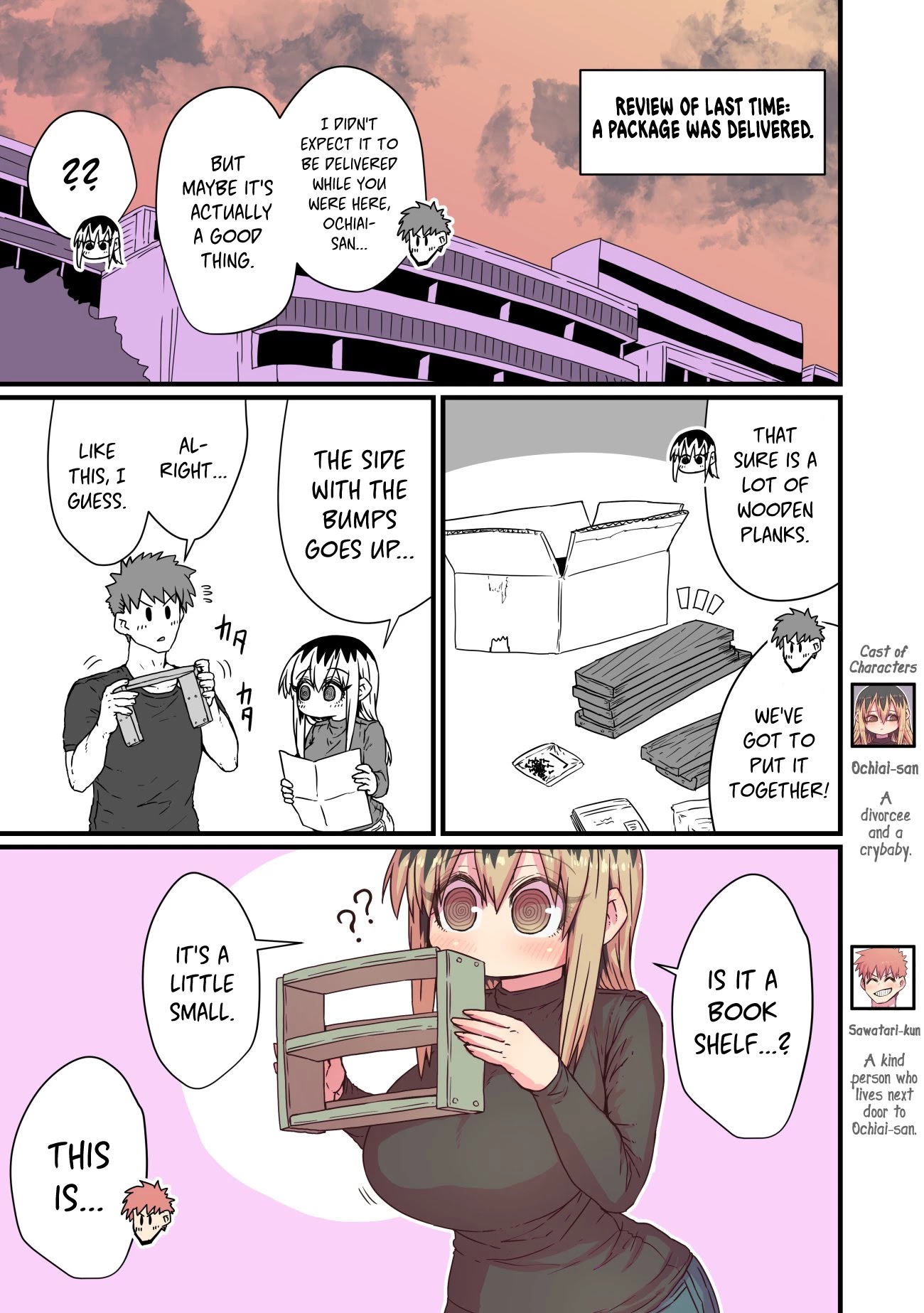 My Divorced Crybaby Neighbour Chapter 7 page 1 - Chapter 7