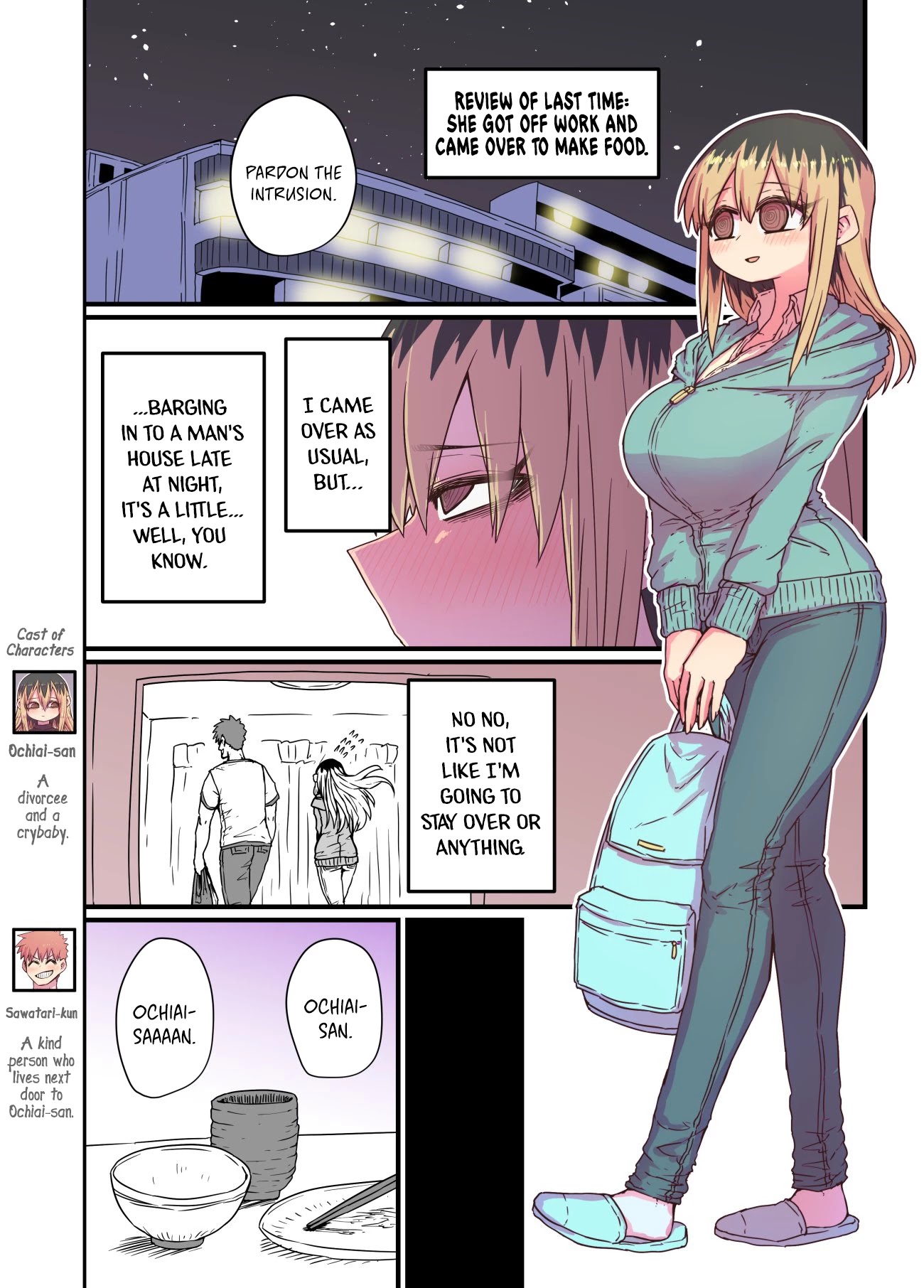 My Divorced Crybaby Neighbour Chapter 9 page 1 - Chapter 9