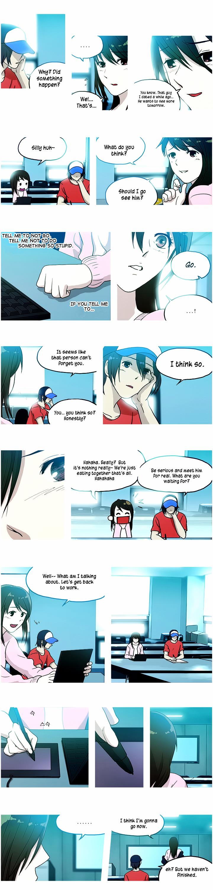 My Dream, My Work Chapter 5.1 page 6 - Chapter 5.1 : Mini Drama [Toast] Chapter 5.1 - Last Farewell