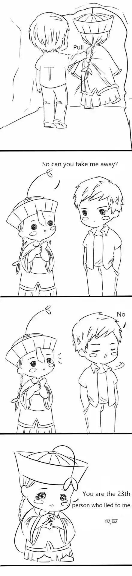 My encounter with a lil zombie Chapter 4 page 2 - Chapter 4