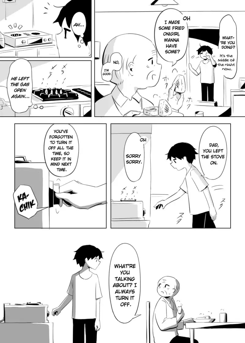 My Father 68y/o, My Mother 64y/o, Me 24y/o Chapter 0 page 5 - Chapter 0: Oneshot